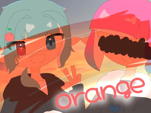 Orange塗り絵企画