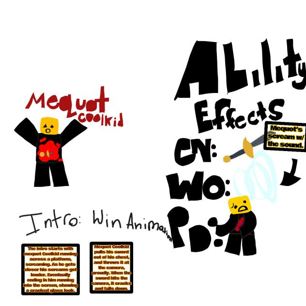 { ~ AAAAAHHH! - Mequot Coolkid. ~ }