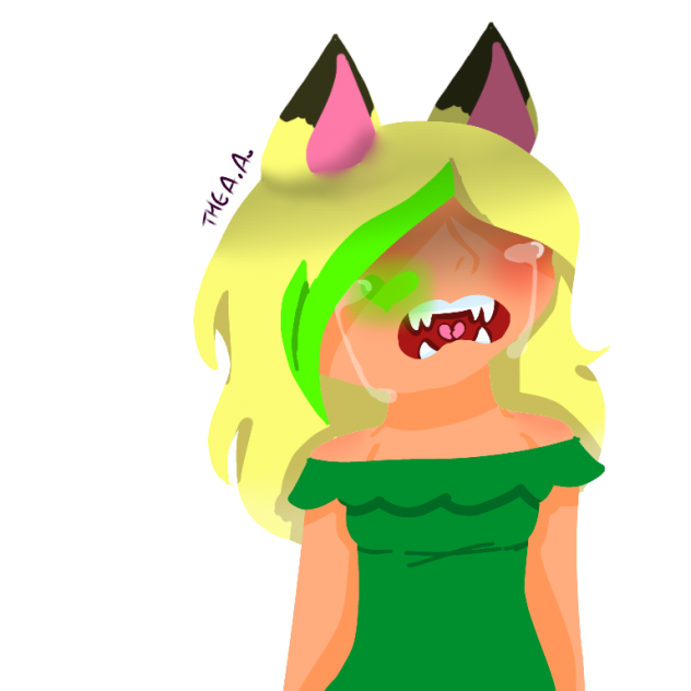 Corrupt Kat Vent art - ibisPaint