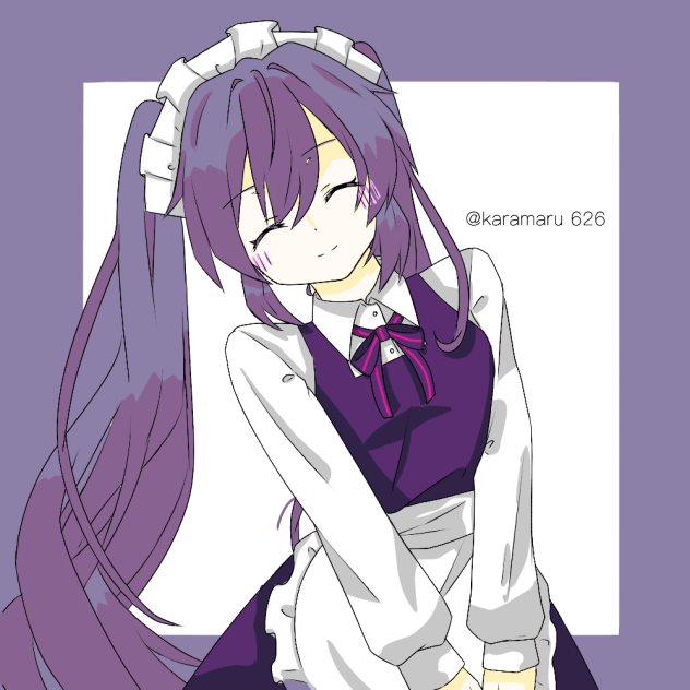 メイドミク からまるさん塗り絵