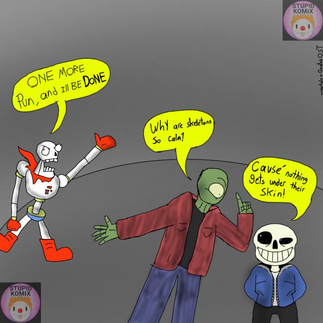 sans, papyrus, and NICK