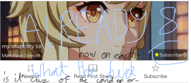 Already 8 subscribers o-o