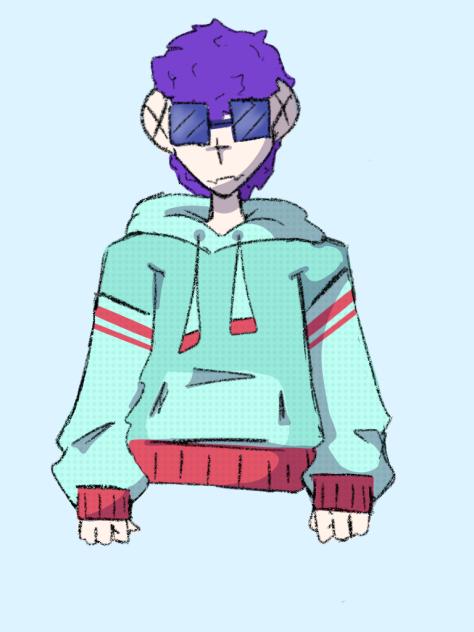 Hoodie drawing