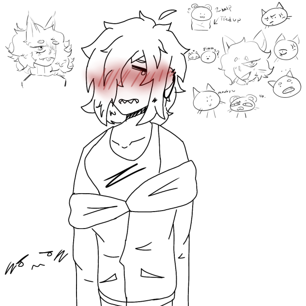 I ended up simping for Cat men