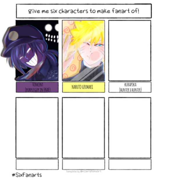 six fanart challenge2