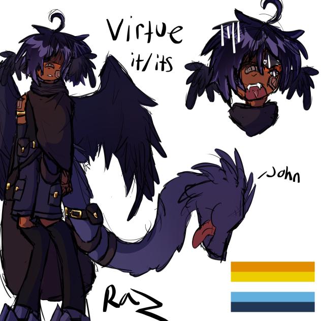 Virtue character design
