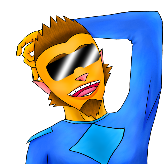 The sunset behind your smile