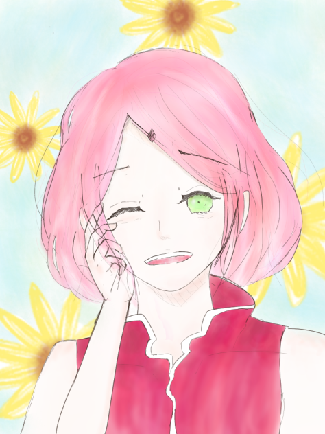 はにかみサクラ
