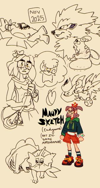 Pokemen Sun sketches