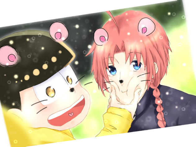 触角1本どうし（私の推しキャラ）