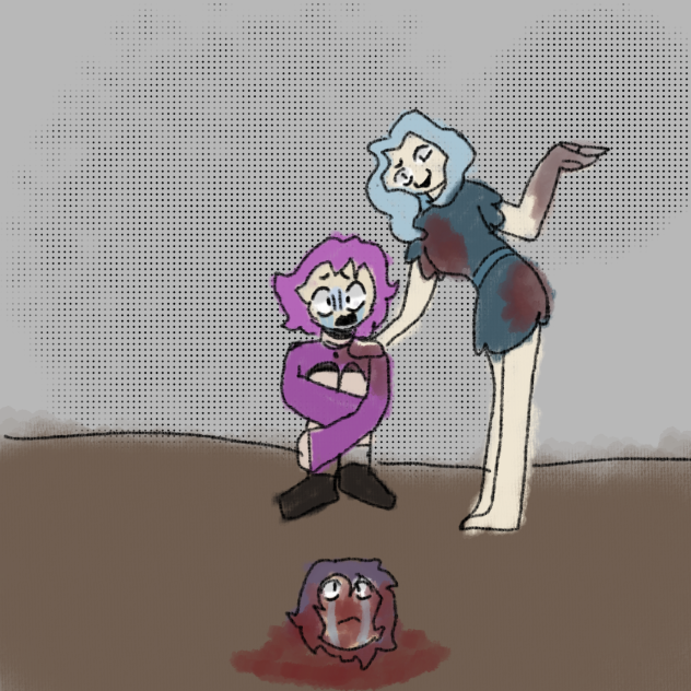 Im not giving so tw blood is obvious