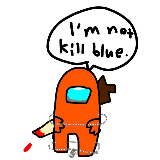 orange kill blue