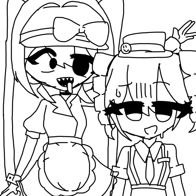 トレス訳説明してもだめだったんでちゃんと描いたよ