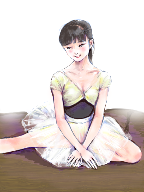 普通のレオタードとチュチュなので、R削除対象じゃないよね！