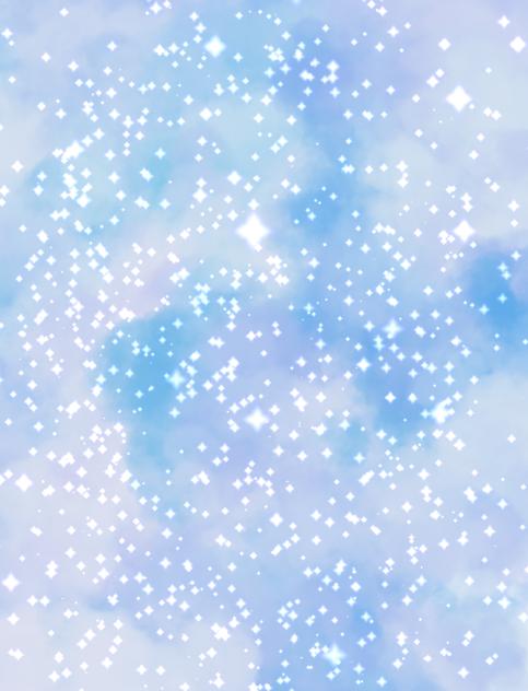 Cloud-starry background (blue)