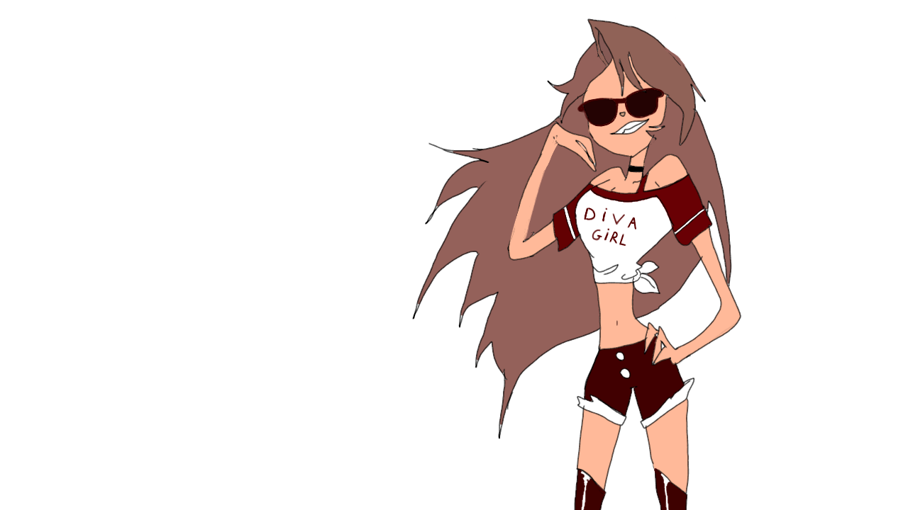 my oc is a diva - ibisPaint
