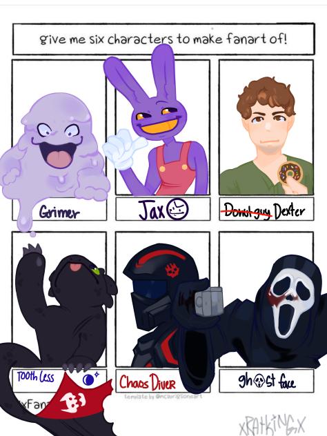 characters‼️