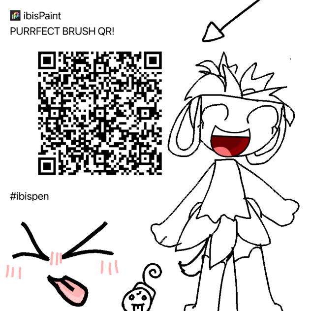 My brush qr