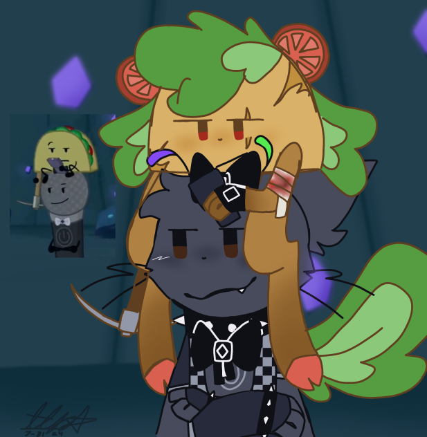 mic and taco redraw 😘