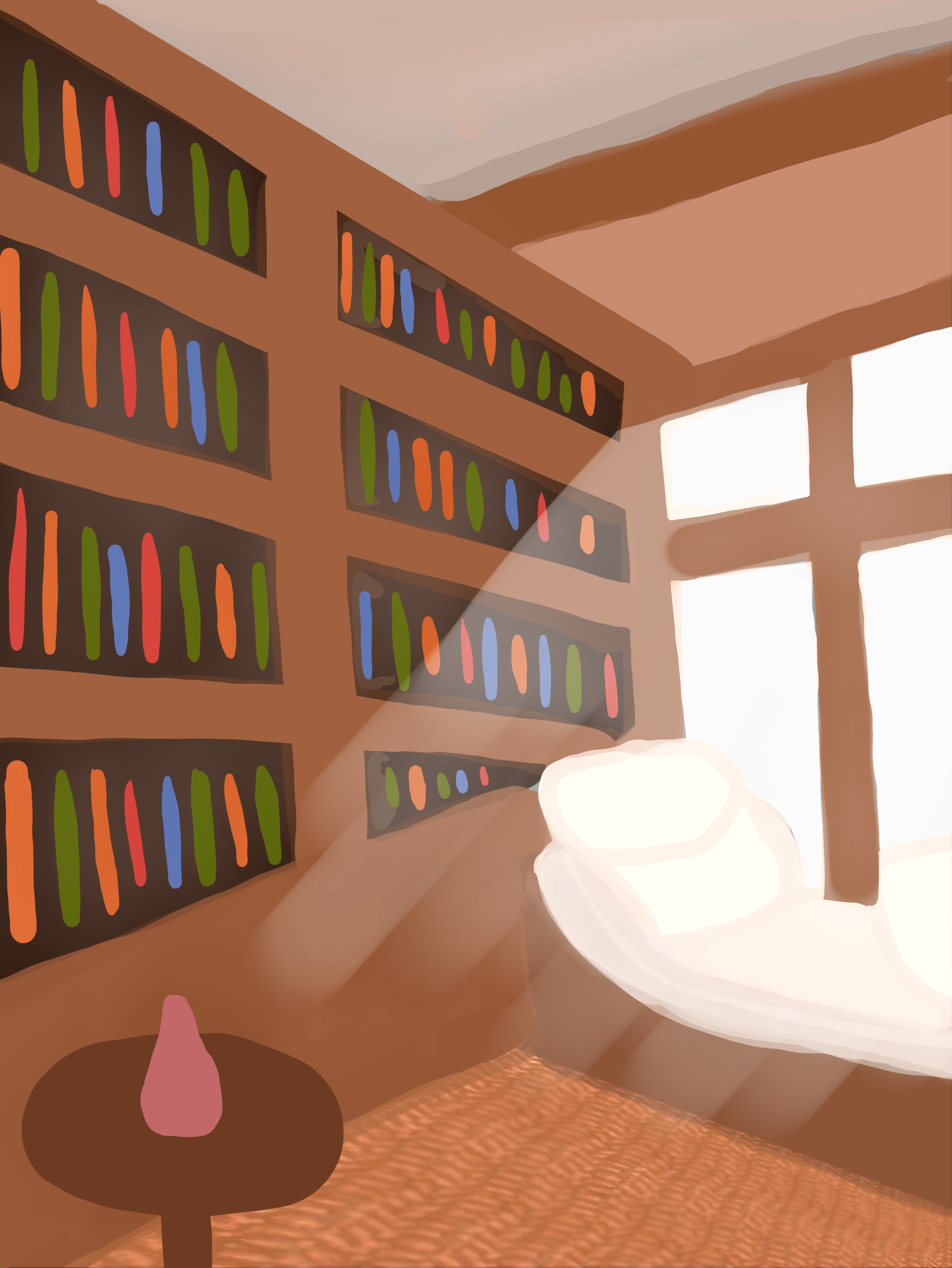 Studying backgrounds - ibisPaint