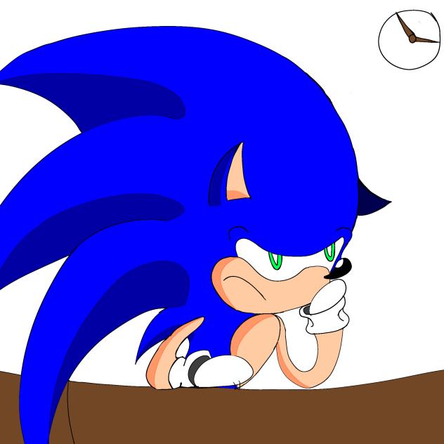 sonic waiting