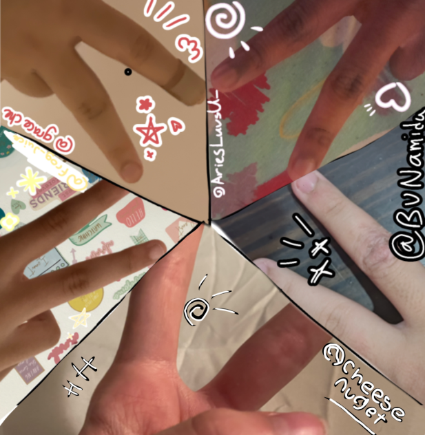 hand reveal!! collab