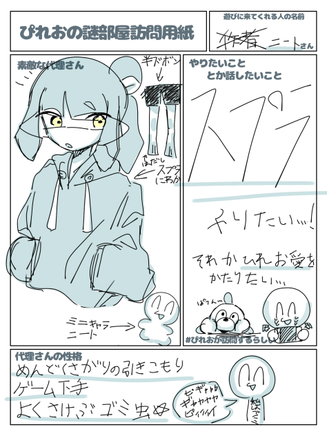 訪問！