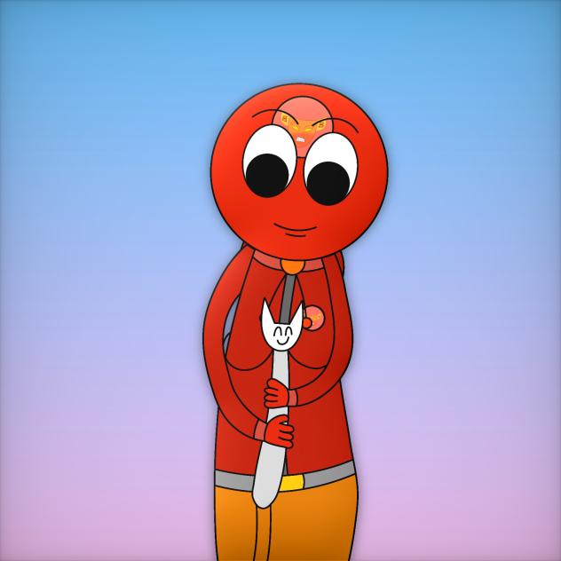 Chuk's Hug (Birthday Art Gift)