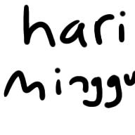 ketika lu tidur hari minggu