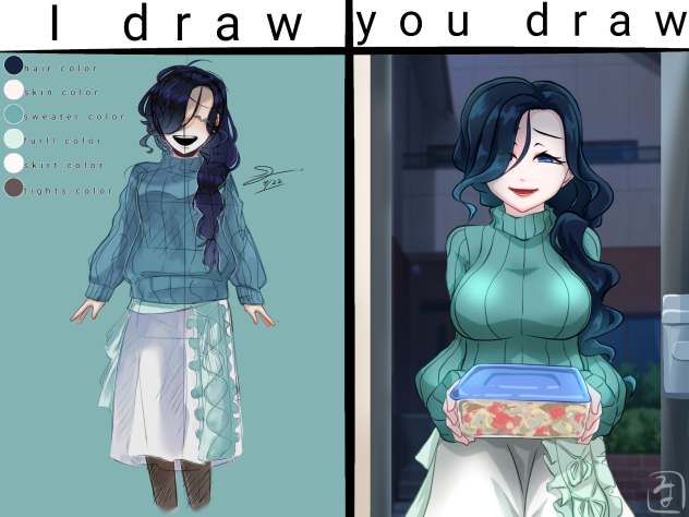 I draw you draw with まっちゃんさん