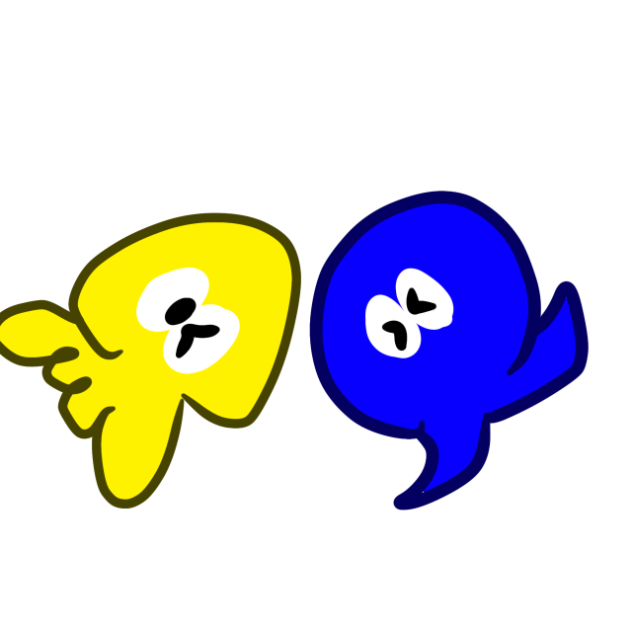 イカとタコが泳ぐだけ