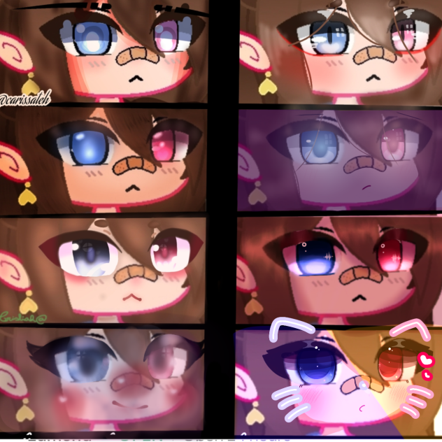 Gacha face collab!