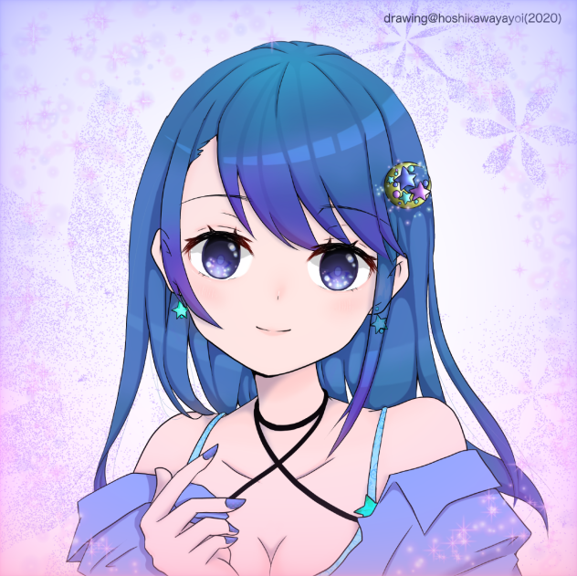 星川ヤヨイさんの線画お借りしました