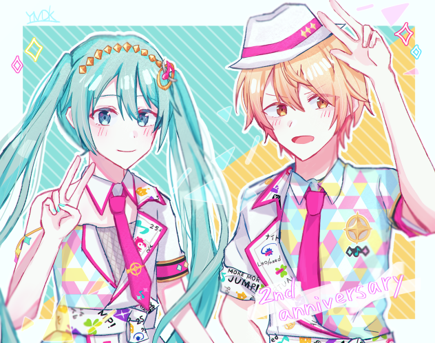 祝2周年✌︎
