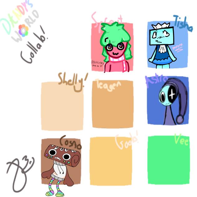 Dandy’s world collab!!