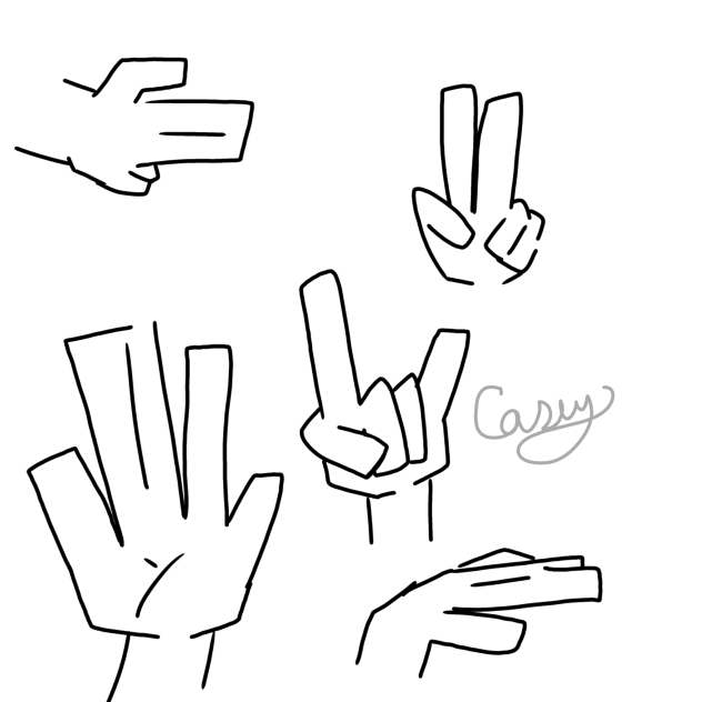 I suck at hands