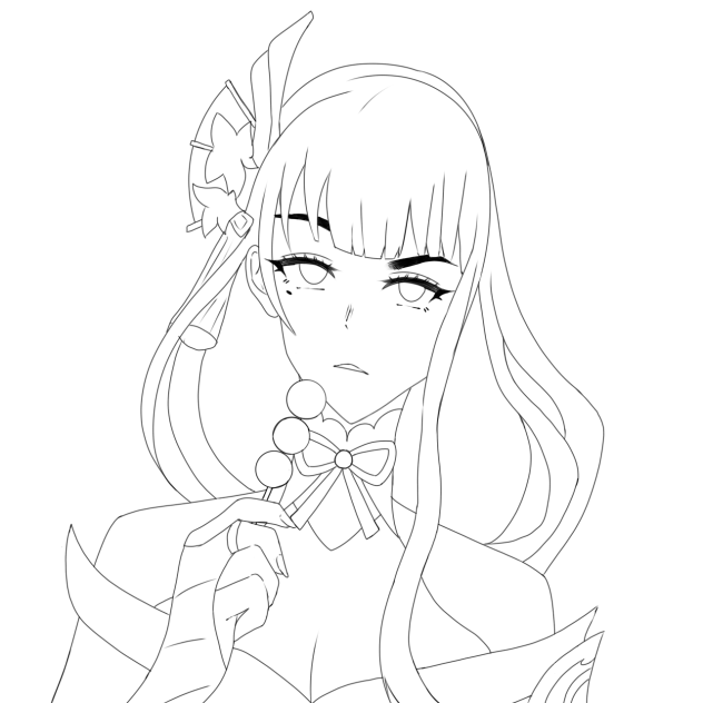 Ei colouring page
