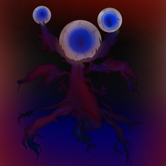 Eyes tree (blue)