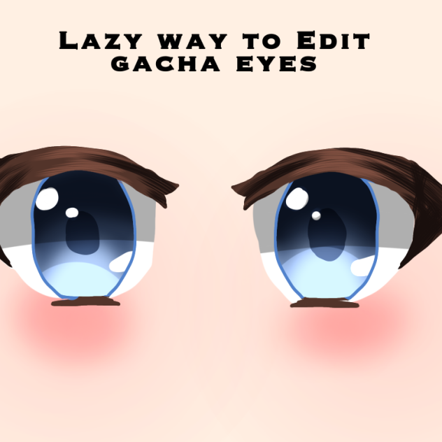 Way to edit eyes 👀 ibisPaint