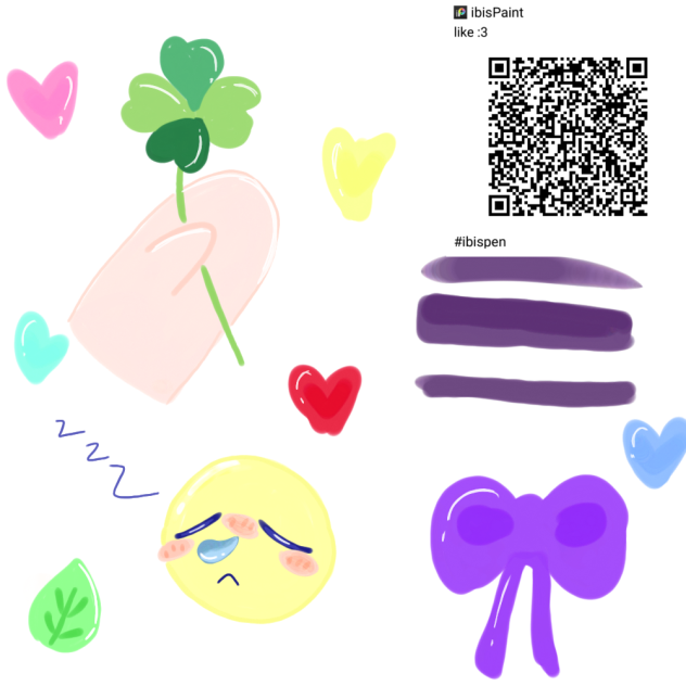 four-leaf clover - ibisPaint
