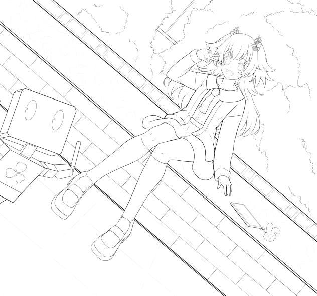 ❤️💕Airi Momoi💕❤️LineArt