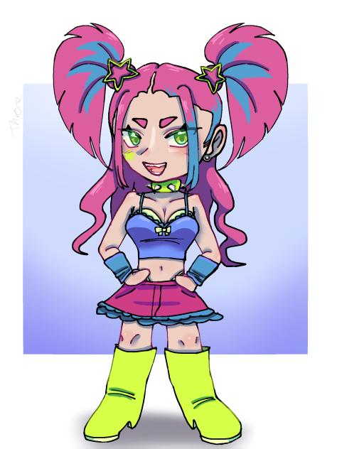 Kimiko in a different outift