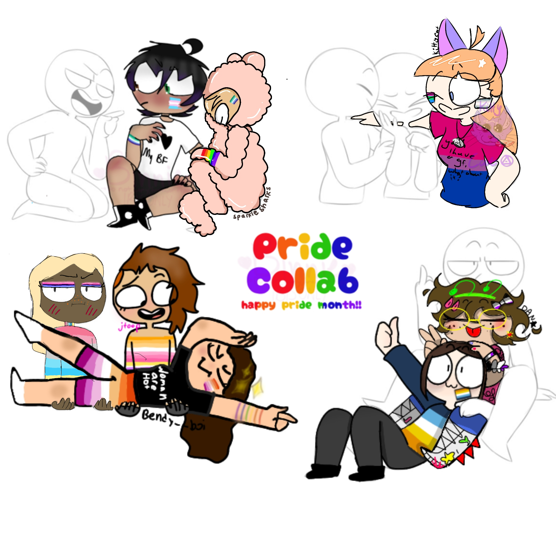 Pride collab again again!! - ibisPaint