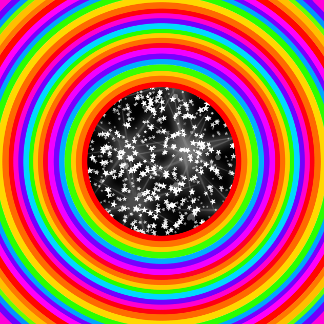 rainbow circle