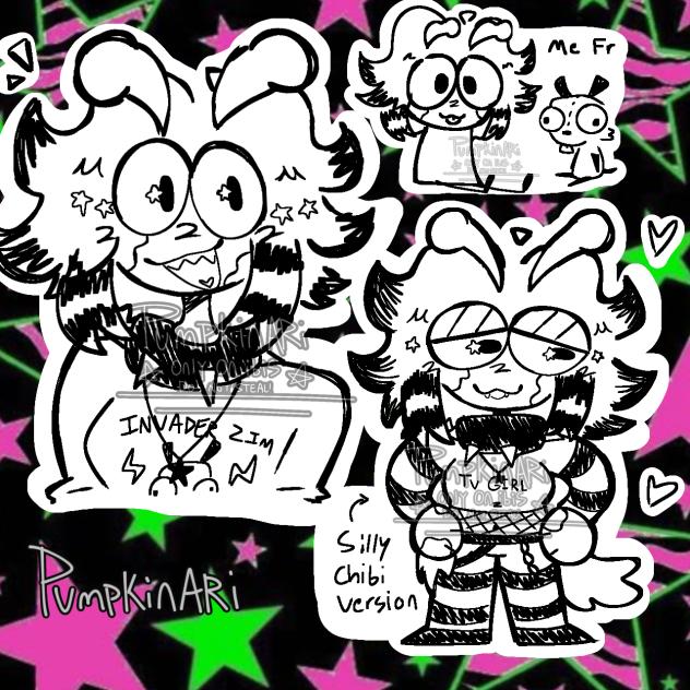 Silly persona doodles ⭐️