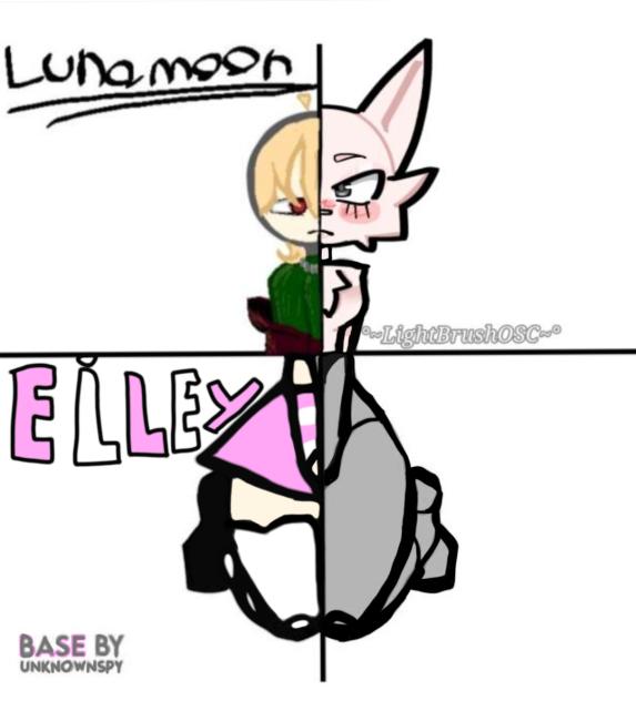 fake collab with lunamoon and lightbrush