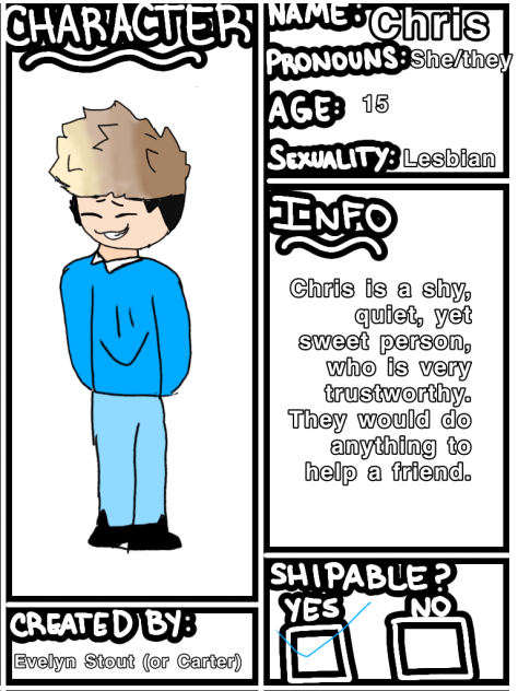 My character for the Guardian Comic
