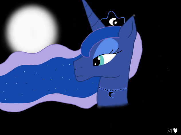 princess Luna - speedpaint
