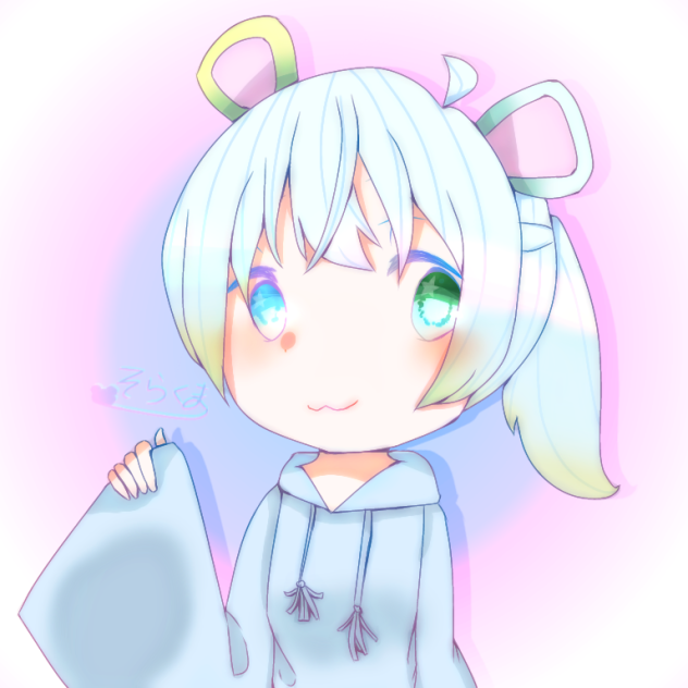 自キャラ完成しました！