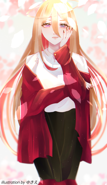 Raining petals